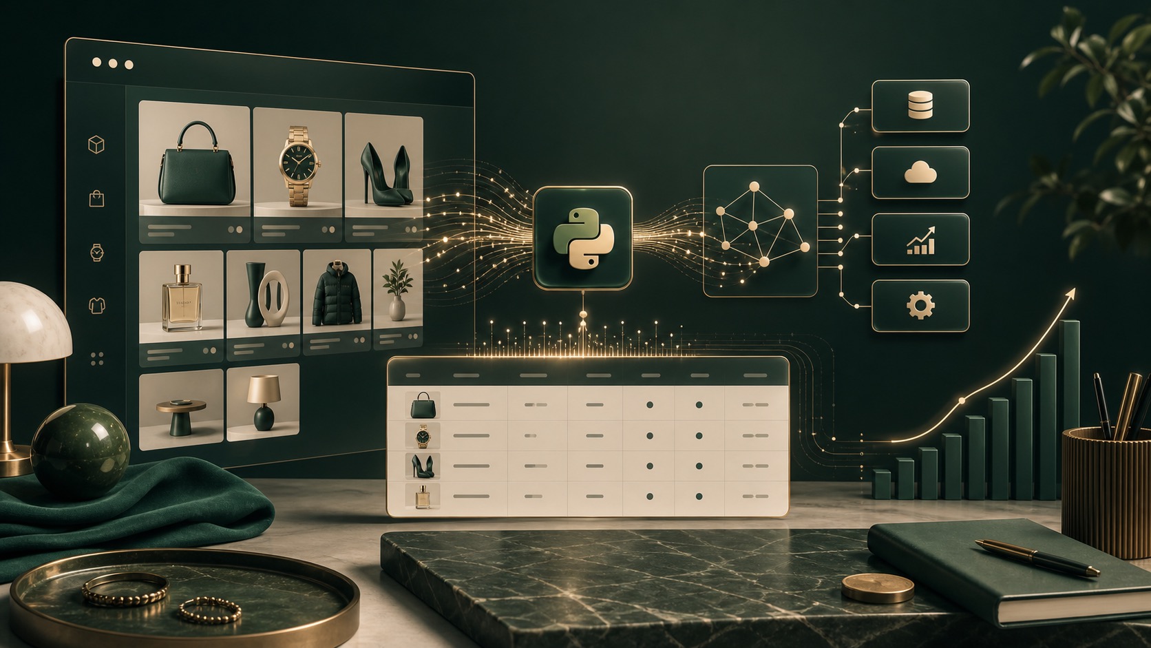 How Python Speeds Up Shopify Workflows for Large Marketplace Catalogs